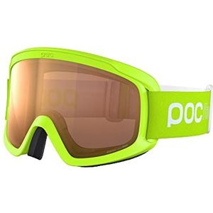POC POCito Opsin skibril voor kinderen, voor optimaal zicht, fluorescerend geel/groen