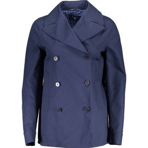 Gant - Sportieve Blazer - Blauw - Katoen - Lange Mouwen - 2 Zak