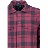 Flanellen Overhemd Rood-Zwart Geruit
