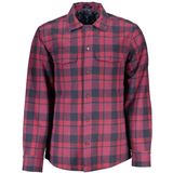 Flanellen Overhemd Rood-Zwart Geruit