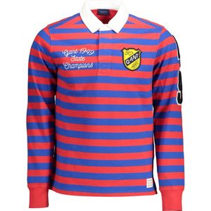 Gant - Polo - Rood - Katoen - Lange Mouwen