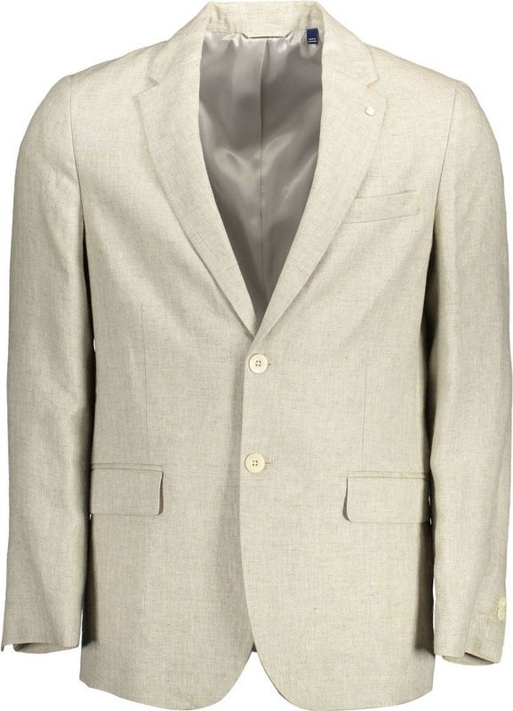 Gant - Linen Blazer - Beige - Classic Fit