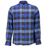 Gant - Overhemd - Blauw - Regular Fit - Lange Mouwen - 100% Katoen