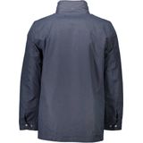 Gant - Blauwe Polyester Dubbele Jas - Heren