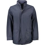 Gant - Blauwe Polyester Dubbele Jas - Heren