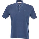 Classic - Polo Shirt - Blauw - Katoen - Korte Mouwen