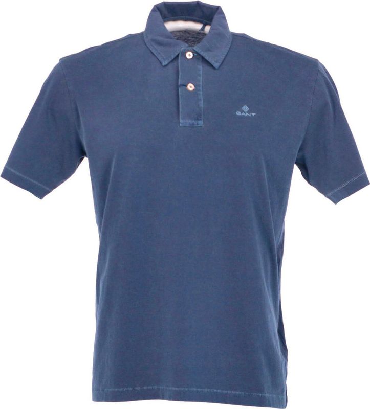 Classic - Polo Shirt - Blauw - Katoen - Korte Mouwen
