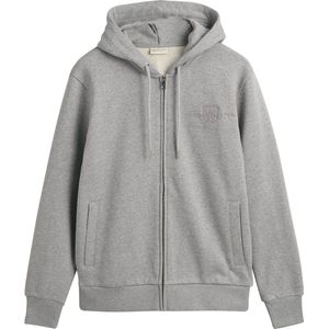 Gant Sweat Vest Regular Tonal Shield Full Zip Hoodie