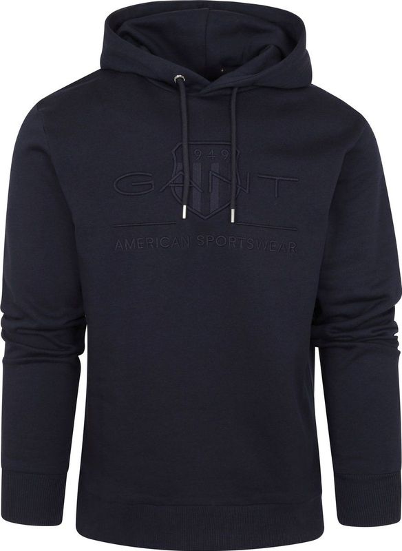 Archive - Hoodie - Zwart - Katoen - Met Capuchon en Kangoeroezak