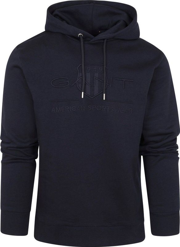 Archive - Hoodie - Zwart - Katoen - Met Capuchon en Kangoeroezak