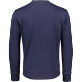 GANT - Casual Sweatshirt - Marineblauw - 100% Katoen - Lange Mouwen
