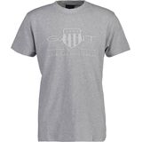 Gant - D1 Tonal Archive Shield - T-shirt - Blauw - Katoen