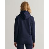 Gant Reg Tonal Shield Capuchon Blauw Vrouw