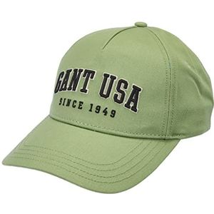 GANT Heren D2 USA Cap Baseballcap, Eucalyptus Green, S-M