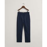 Gant - 4150237 - Slim Fit Sigarettenbroek - Bruin - Casual - Katoen