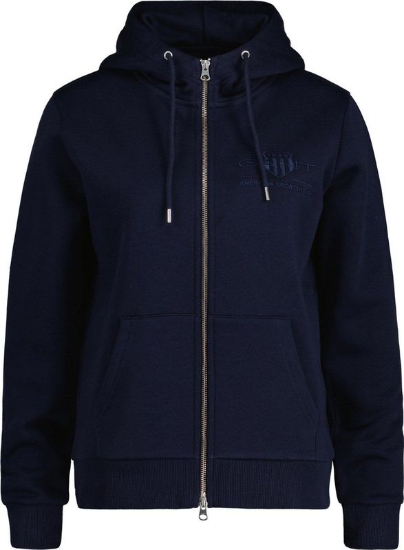 Gant Sweatjacke Damen Sweatjacke TONAL ARCHIVE SHIELD (1-tlg)