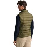 Gant - Light Down - Vest - Zwart - Waterafstotend, 100% Gerecycled Polyester, 100% Gecertificeerd Dons
