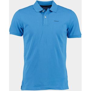 Gant Polo korte mouw Blauw MD SS Pique Rugger 2003179 471