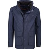 Gant - Zomerjack - Blauw - 57% Katoen - 43% Polyamide