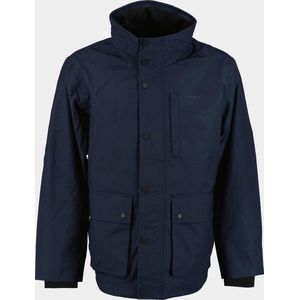 Gant - Zomerjack - Blauw - 57% Katoen - 43% Polyamide
