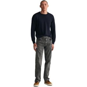 GANT Jeans Regular Black Wash pour homme, Noir, 34W / 36L