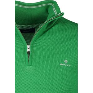 Gant - Pullover - Groen - Katoen