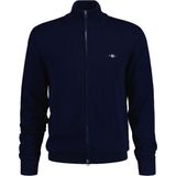 Gant - 8030164 Rits Vest - Casual - Navy - Katoen