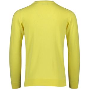 Gant - Trui - Geel - 100% Katoen - V-hals