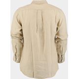 Gant - Regular Ut Garment Dyed Overhemd - Beige - 100% Linnen