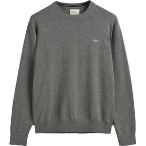 Gant Gebreide Trui Classic Cotton c-Neck