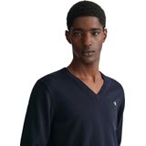 Gant, Heren, Truien, Blauw, Maat: S Katoen,