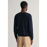 Gant, Heren, Truien, Blauw, Maat: S Katoen,