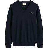 Gant, Heren, Truien, Blauw, Maat: S Katoen,