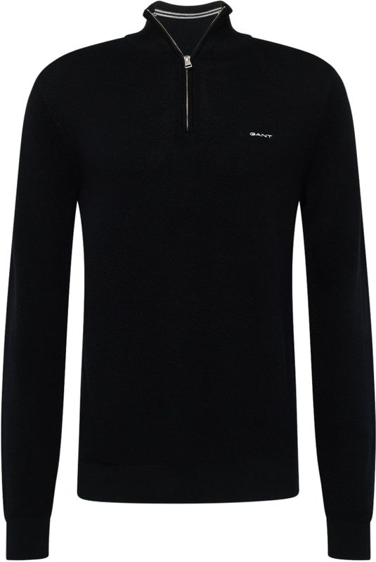 Gant Troyer »COTTON PIQUE HALF ZIP«, mit Piqué-Struktur