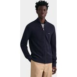 Object - Gehaakt Vestje - Blauw - Korte Mouwen - V-hals