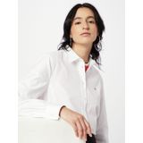 GANT Dames Slim Stretch Oxford Shirt Blouse, wit, 34