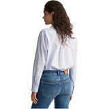 GANT - 4300212 - Overhemd - Wit - Relaxed Fit - Katoen - Lange Mouwen