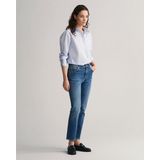 GANT - 4300212 - Overhemd - Wit - Relaxed Fit - Katoen - Lange Mouwen