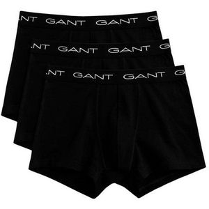 Gant Boxershorts Trunk 3-Pack Zwart