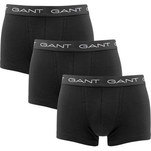 Gant Boxershorts Trunk 3-Pack Zwart