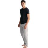Gant Unterziehshirt V-NECK T-SHIRT 2-PACK (Packung, 2-St., 2er) mit Markenlabel auf der Brust