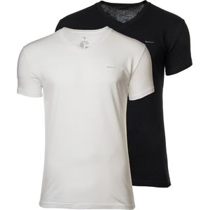 GANT - T-shirt Set van 2 - Herenonderhemd - V-hals - Korte Mouwen - Katoen