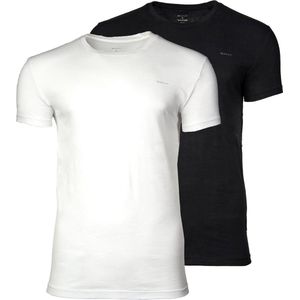 Gant - 900002008 - T-shirts - Zwart - Katoen - 2-Pack