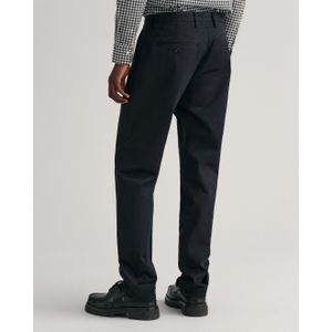 GANT - Twill Chino Broek - Groen - Biologisch Katoen