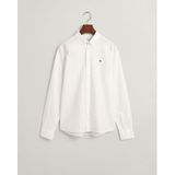 GANT - Shield Oxford - Overhemd - Wit