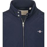 GANT - Men Synthetic Fiber Short - Black - 100% Polyester - Gewatteerd Jack