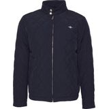 GANT - Men Synthetic Fiber Short - Black - 100% Polyester - Gewatteerd Jack