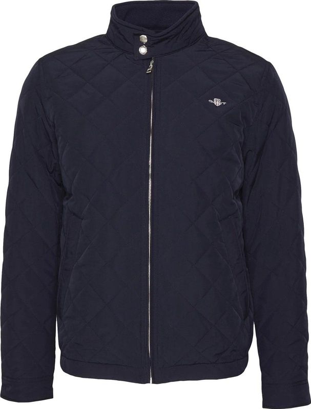 GANT - Men Synthetic Fiber Short - Black - 100% Polyester - Gewatteerd Jack