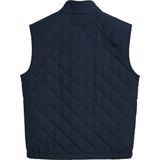 GANT Heren Quilted Windcheater Vest vest, Evening Blue, Standaard, evening blue, XS