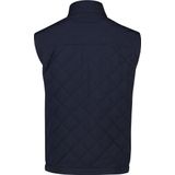 GANT Heren Quilted Windcheater Vest vest, Evening Blue, Standaard, evening blue, XS
